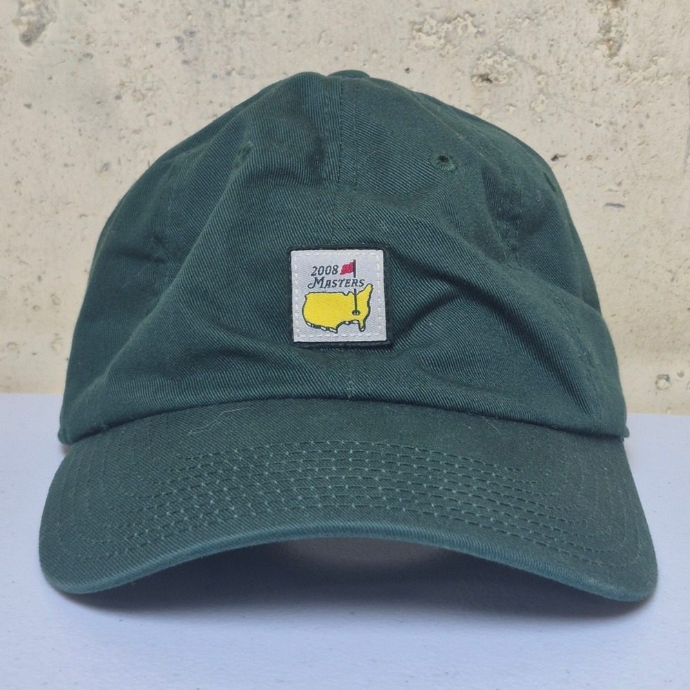2008 Masters Golf Tournament Hat Green American Needle Adjustable